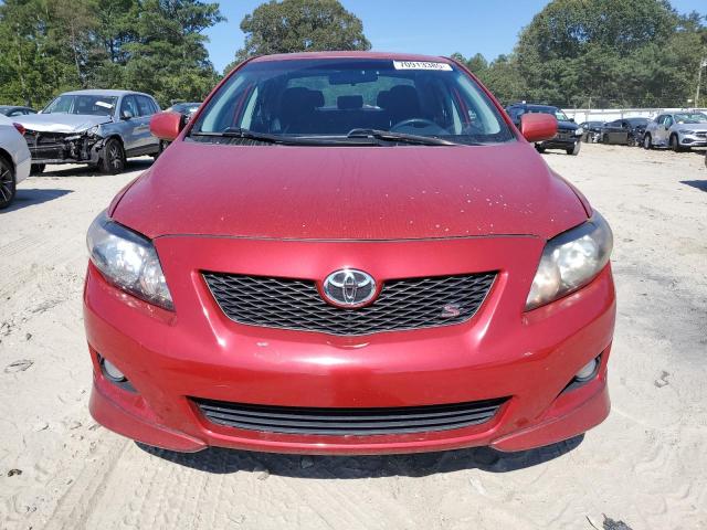 2T1BU40E69C177266 - 2009 TOYOTA COROLLA BASE RED photo 5
