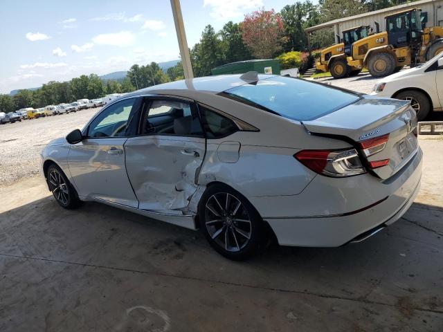 1HGCV1F59MA052607 - 2021 HONDA ACCORD EXL WHITE photo 2