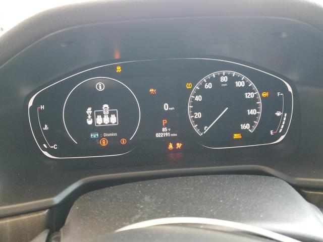 1HGCV1F59MA052607 - 2021 HONDA ACCORD EXL WHITE photo 9