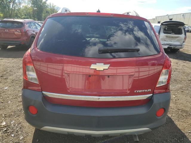 3GNAL2EK5ES675433 - 2014 CHEVROLET CAPTIVA LS RED photo 6