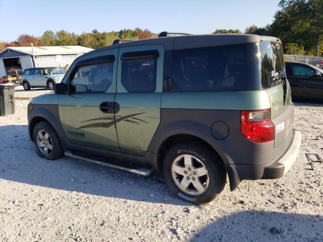 5J6YH28674L039182 - 2004 HONDA ELEMENT EX GREEN photo 2