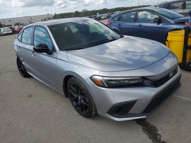 2HGFE2F55PH517019 - 2023 HONDA CIVIC SPORT 银色 照片 4