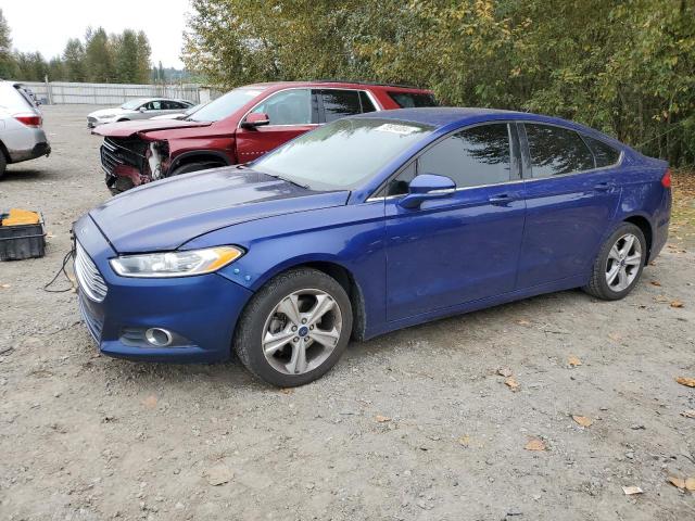 3FA6P0HR2DR161700 - 2013 FORD FUSION SE BLUE photo 1