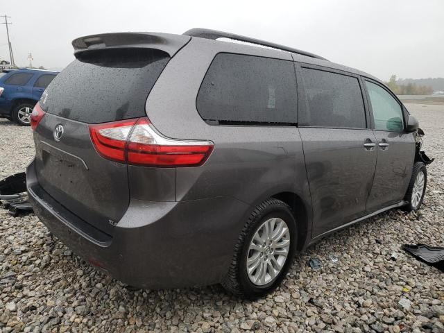 5TDYK3DC4GS720749 - 2016 TOYOTA SIENNA XLE CHARCOAL photo 3