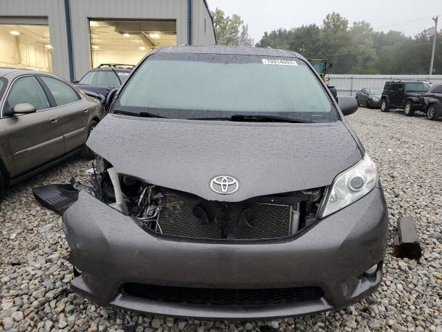 5TDYK3DC4GS720749 - 2016 TOYOTA SIENNA XLE CHARCOAL photo 5