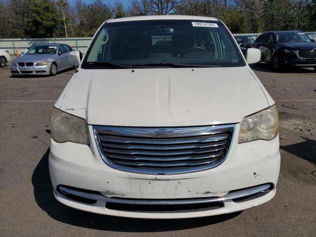 2C4RC1BG0CR282410 - 2012 CHRYSLER TOWN & COU TOURING WHITE photo 5