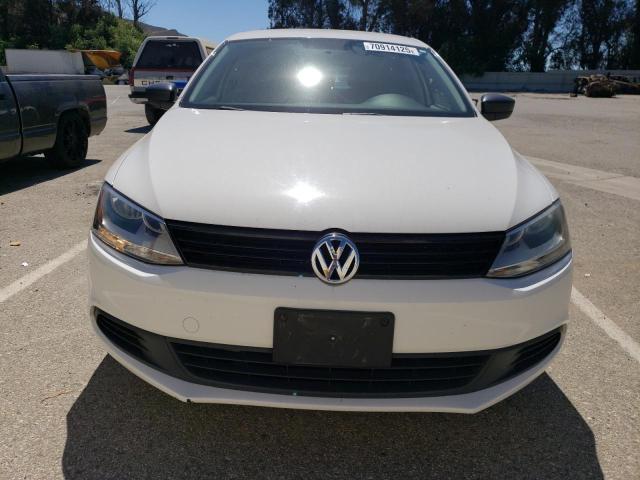 3VW2K7AJ2CM328795 - 2012 VOLKSWAGEN JETTA BASE WHITE photo 5