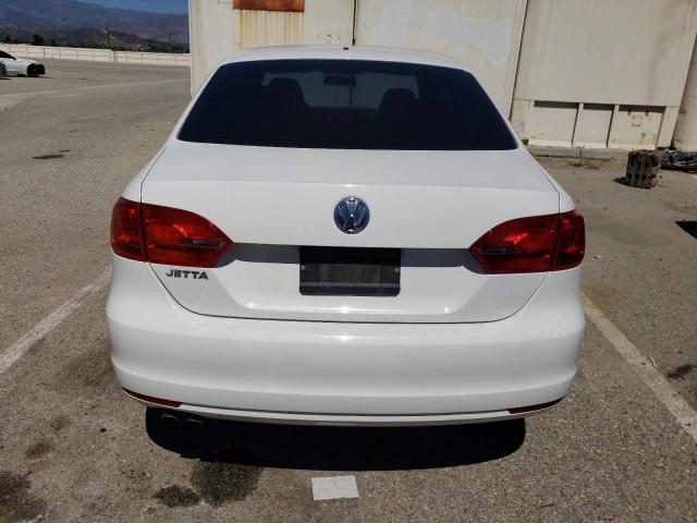 3VW2K7AJ2CM328795 - 2012 VOLKSWAGEN JETTA BASE WHITE photo 6