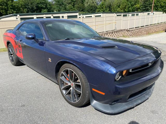 2C3CDZFJ3HH573606 - 2017 DODGE CHALLENGER R/T 392 BLUE photo 4