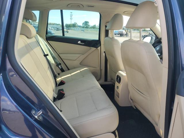 WVGBV7AX8BW556342 - 2011 VOLKSWAGEN TIGUAN S BLUE photo 11