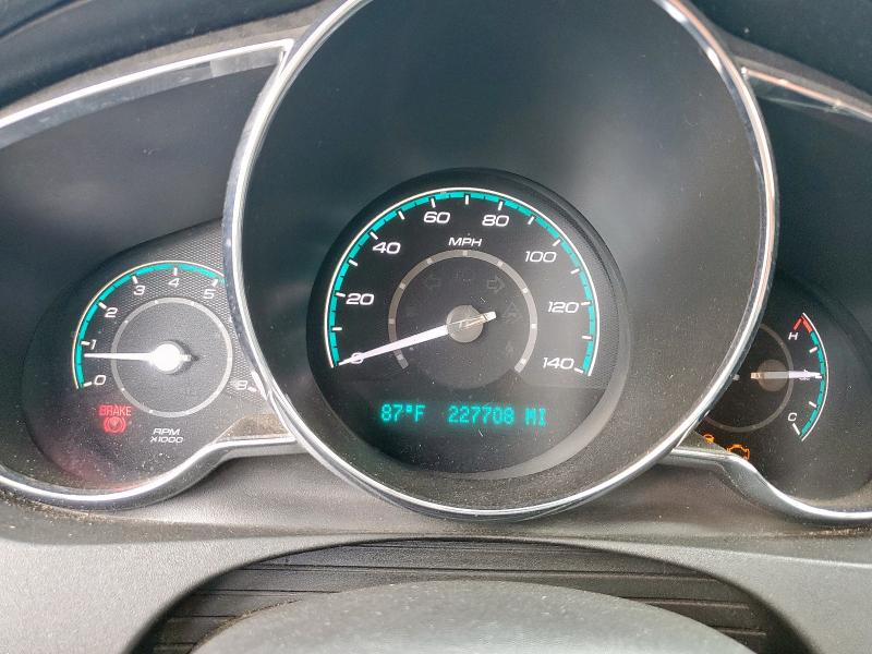 1G1ZD5EU2CF296153 - 2012 CHEVROLET MALIBU 2LT WHITE photo 9