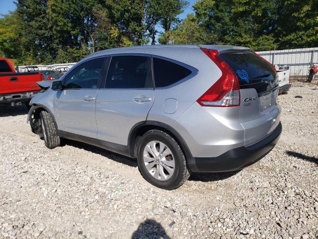 2HKRM4H79EH717740 - 2014 HONDA CR-V EXL SILVER photo 2