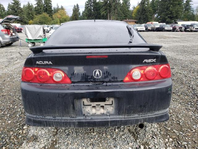 JH4DC54835S015981 - 2005 ACURA RSX BLACK photo 6