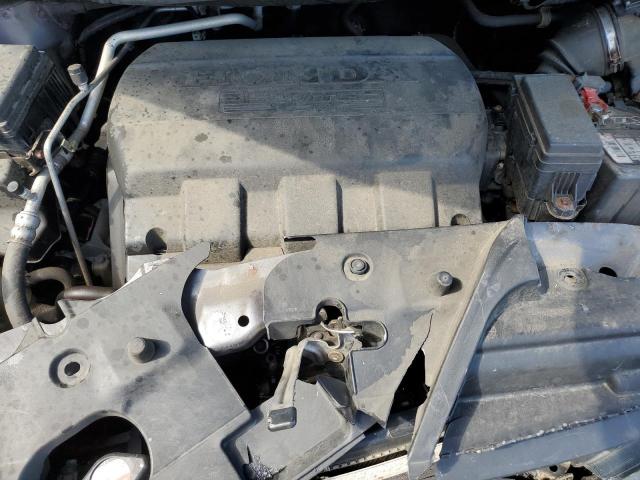 5FNRL5H62CB100126 - 2012 HONDA ODYSSEY EXL RED photo 12