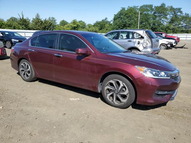 1HGCR2F82GA060119 - 2016 HONDA ACCORD EXL BURGUNDY photo 4