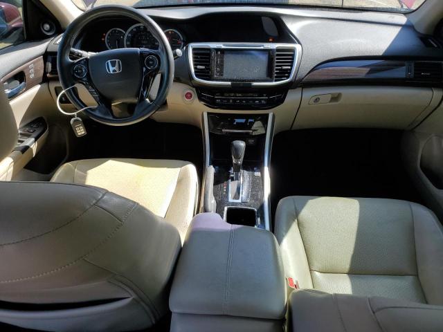 1HGCR2F82GA060119 - 2016 HONDA ACCORD EXL BURGUNDY photo 8