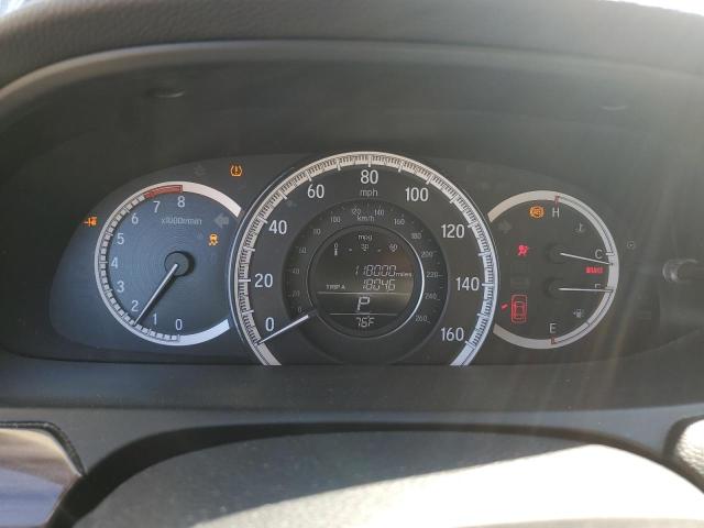 1HGCR2F82GA060119 - 2016 HONDA ACCORD EXL BURGUNDY photo 9