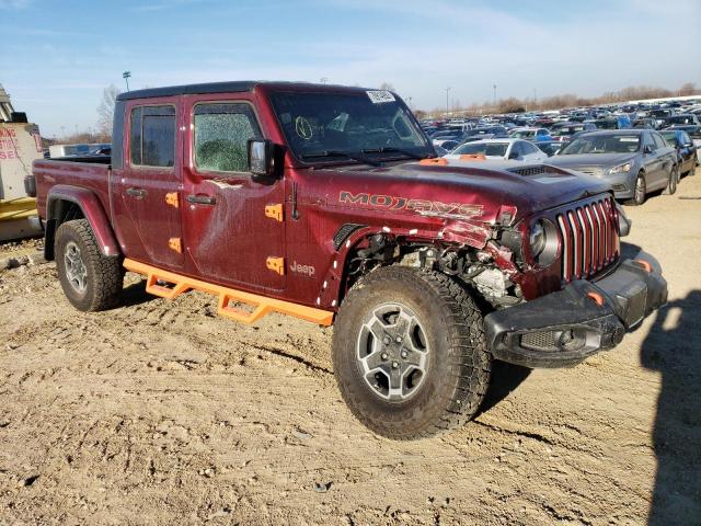 1C6JJTEG6NL112582 - 2022 JEEP GLADIATOR MOJAVE MAROON photo 4