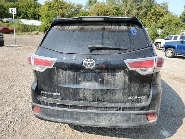 5TDJKRFH9FS153885 - 2015 TOYOTA HIGHLANDER XLE Qara foto 6