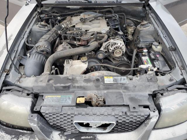 1FAFP406X4F170277 - 2004 FORD MUSTANG GRAY photo 11