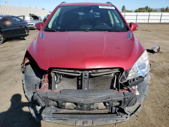 KL4CJHSB8EB518855 - 2014 BUICK ENCORE PREMIUM RED photo 5