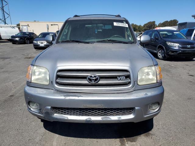 5TDZT34AX3S148855 - 2003 TOYOTA SEQUOIA SR5 SILVER photo 5