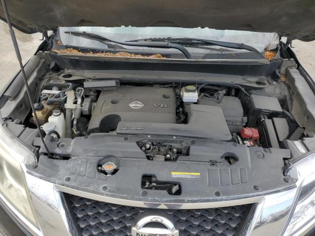 5N1AR2MN8FC668014 - 2015 NISSAN PATHFINDER S BLACK photo 12