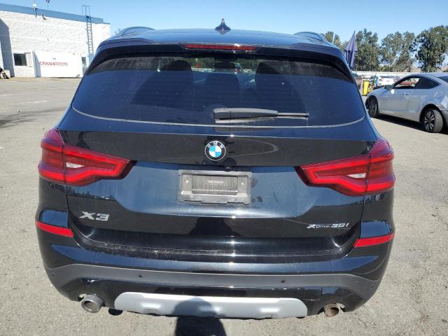 5UXTY5C02M9F22985 - 2021 BMW X3 XDRIVE30I BLACK photo 6