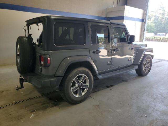 1C4HJXEG8KW517853 - 2019 JEEP WRANGLER U SAHARA ნაცრისფერი ფოტო 3