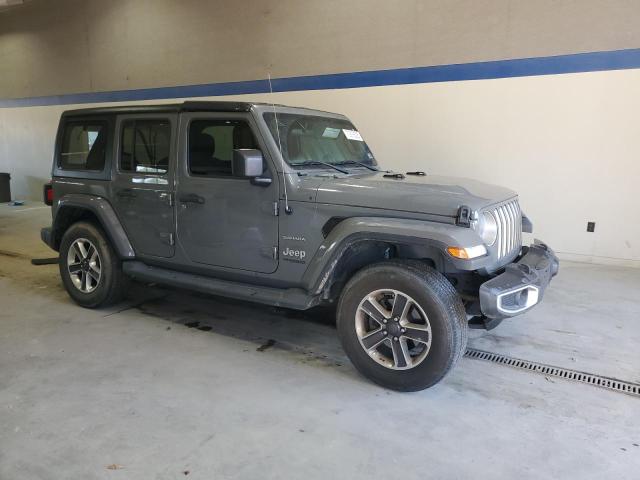 1C4HJXEG8KW517853 - 2019 JEEP WRANGLER U SAHARA ნაცრისფერი ფოტო 4