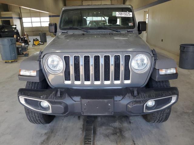 1C4HJXEG8KW517853 - 2019 JEEP WRANGLER U SAHARA ნაცრისფერი ფოტო 5