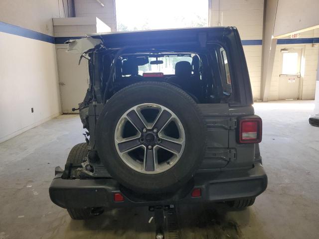 1C4HJXEG8KW517853 - 2019 JEEP WRANGLER U SAHARA ნაცრისფერი ფოტო 6