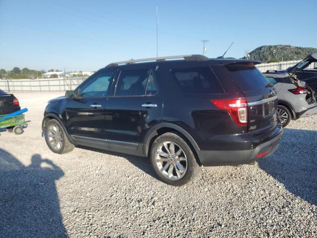 1FM5K7D81FGA68697 - 2015 FORD EXPLORER XLT შავი ფოტო 2