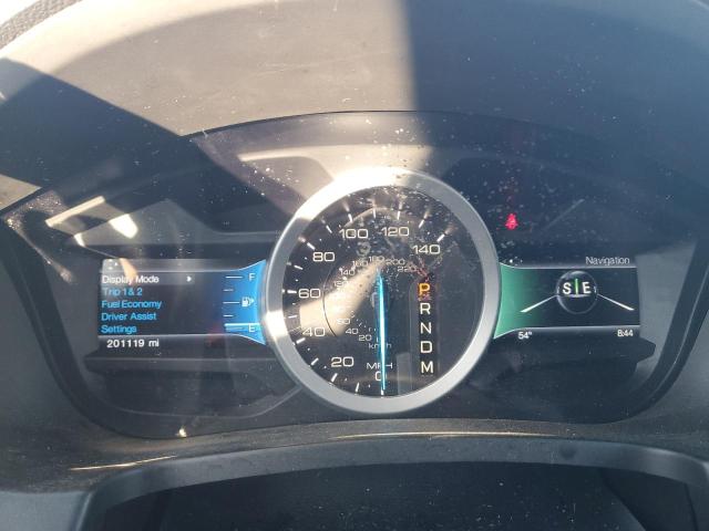 1FM5K7D81FGA68697 - 2015 FORD EXPLORER XLT შავი ფოტო 9