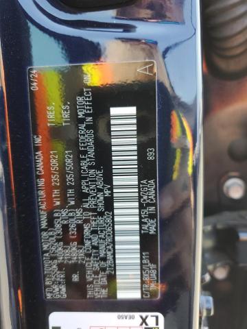 2T2BAMCA7RC065802 - 2024 LEXUS RX 350 BASE 蓝色 照片 13