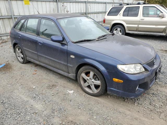 JM1BJ245131157686 - 2003 MAZDA PROTEGE PR5 蓝色 照片 4