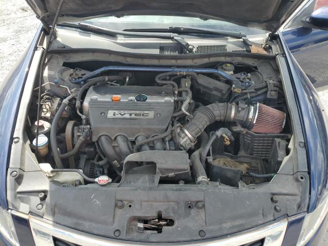 1HGCP26819A130699 - 2009 HONDA ACCORD EXL BLUE photo 11