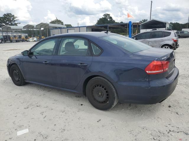 1VWAP7A35CC067596 - 2012 VOLKSWAGEN PASSAT S Mavi fotoğraf 2