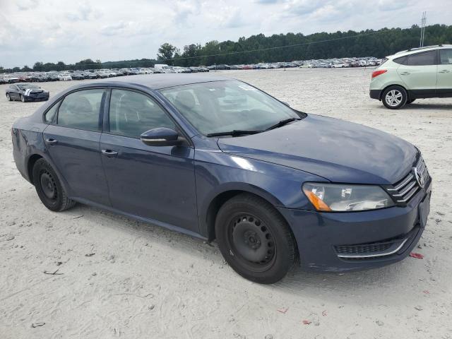 1VWAP7A35CC067596 - 2012 VOLKSWAGEN PASSAT S Mavi fotoğraf 4