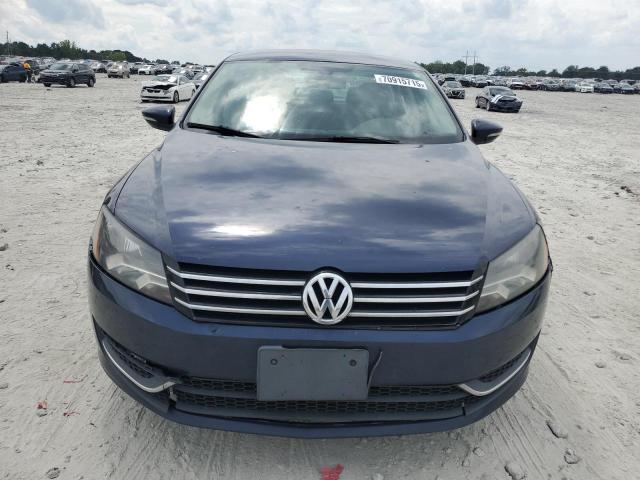 1VWAP7A35CC067596 - 2012 VOLKSWAGEN PASSAT S Mavi fotoğraf 5
