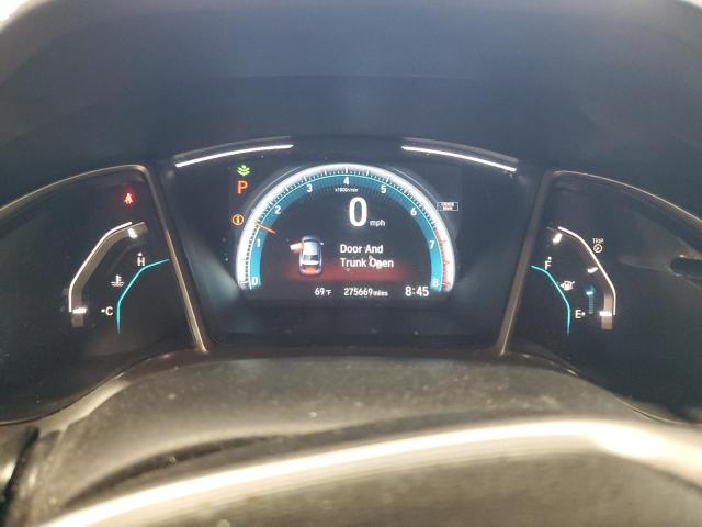 19XFC2F76HE076519 - 2017 HONDA CIVIC EX WHITE photo 9