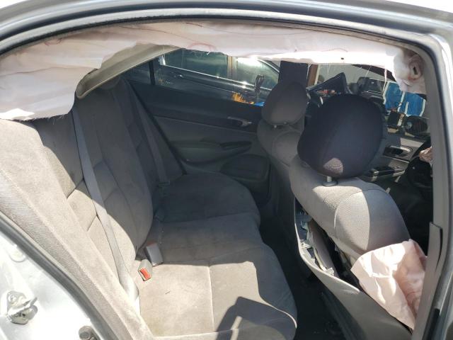 1HGFA16578L071014 - 2008 HONDA CIVIC LX SILVER photo 10