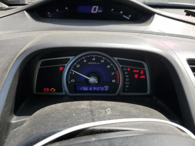 1HGFA16578L071014 - 2008 HONDA CIVIC LX SILVER photo 9