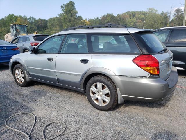 4S4BP61C357391543 - 2005 SUBARU LEGACY OUTBACK 2.5I SILVER photo 2