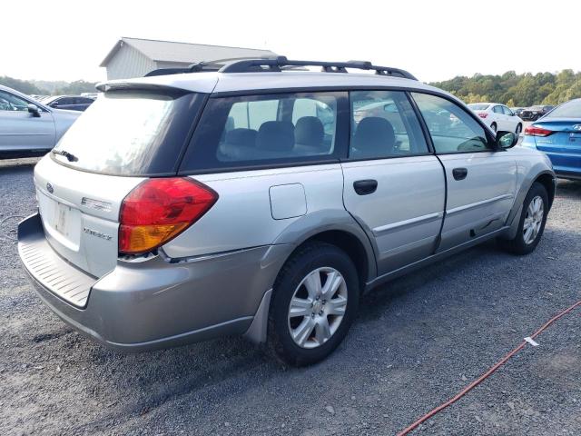 4S4BP61C357391543 - 2005 SUBARU LEGACY OUTBACK 2.5I SILVER photo 3