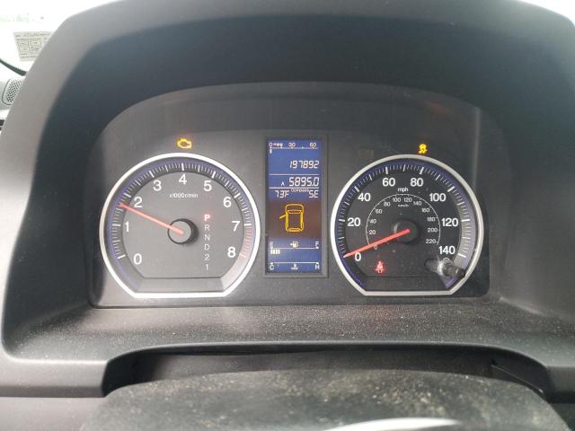 5J6RE4H75BL100432 - 2011 HONDA CR-V EXL BLUE photo 9