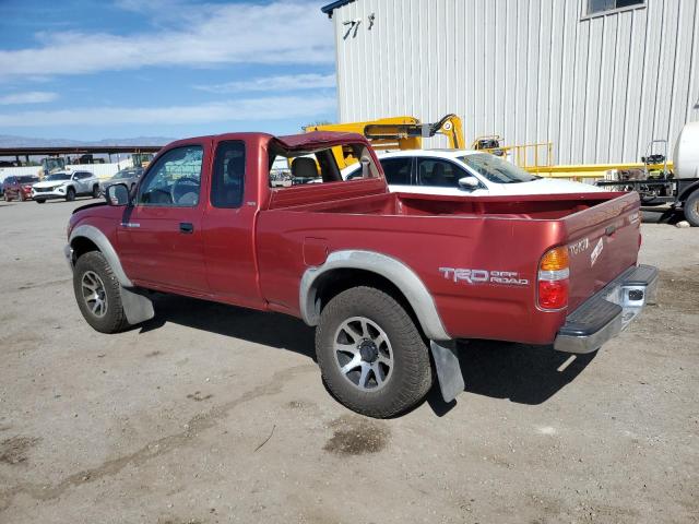 5TESN92N81Z730358 - 2001 TOYOTA TACOMA XTRACAB PRERUNNER წითელი ფოტო 2