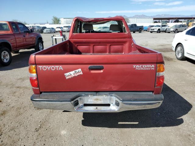 5TESN92N81Z730358 - 2001 TOYOTA TACOMA XTRACAB PRERUNNER წითელი ფოტო 6