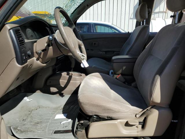 5TESN92N81Z730358 - 2001 TOYOTA TACOMA XTRACAB PRERUNNER წითელი ფოტო 7