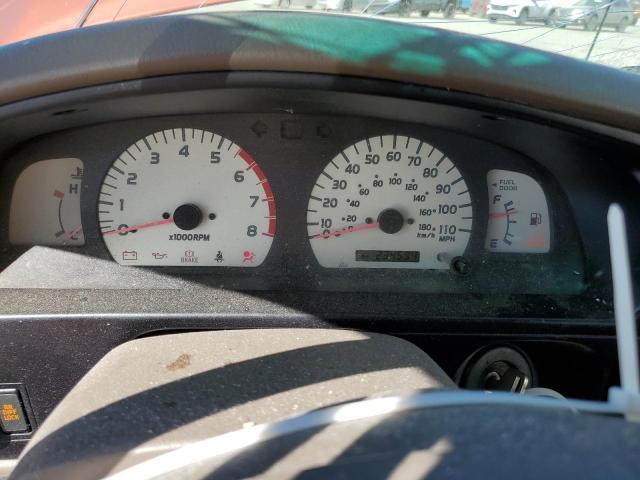 5TESN92N81Z730358 - 2001 TOYOTA TACOMA XTRACAB PRERUNNER წითელი ფოტო 9